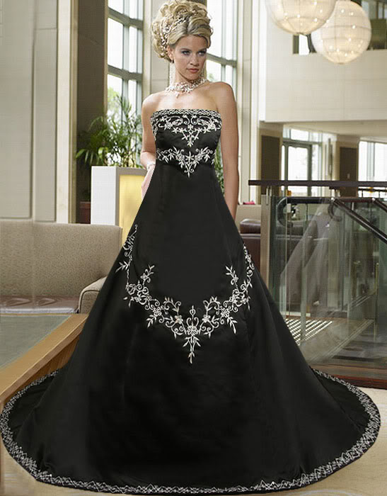 Gorgeous Wedding  Dress  Gothic Wedding  Dress 