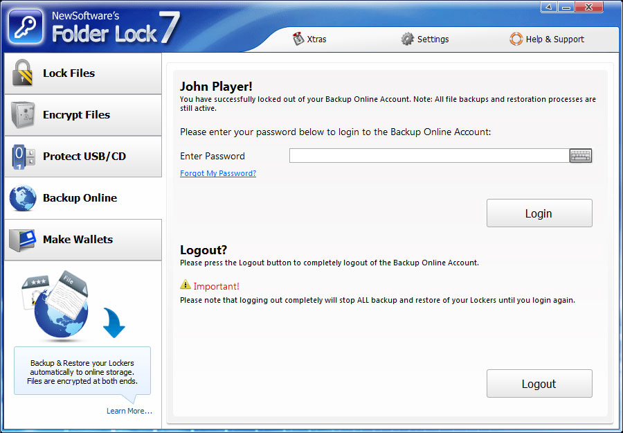 Free Folder Lock 7