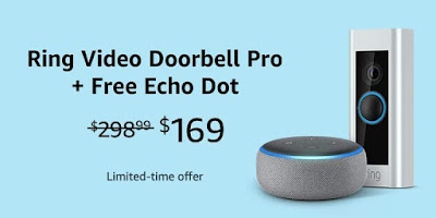 Ring video doorbell pro with echo dot (3rd Gen)