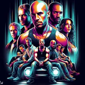 Fast and Furious Movie Quote Collage