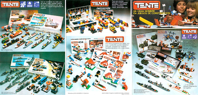 Catálogo de Tente de 1981