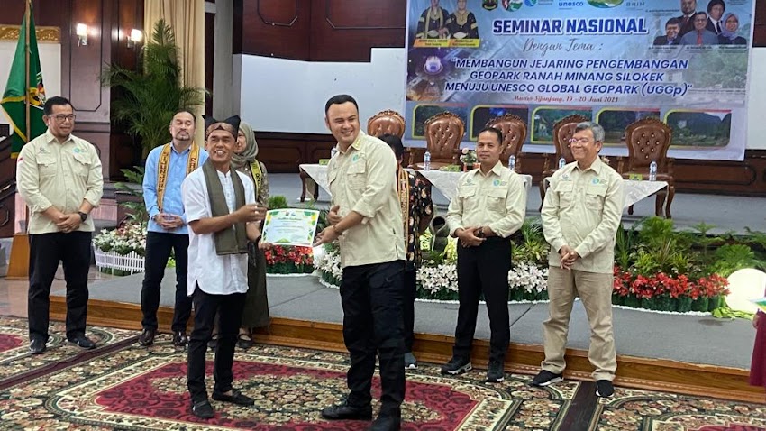 PT Pesona Jejak Wisata Teken MoU dengan Geopark Ranah Minang Silokek