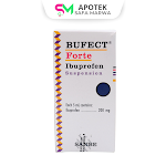 Bufect F 200mg/5ml Susp 50ml (per Botol)