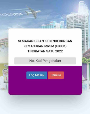 Tarikh ujian UKKM MRSM tingkatan 1 2022, semakan ujian UKKM MRSM tingkatan 1 2022, MARA, ujian UKKM MRSM, laman web MARA, tempat ujian UKKM MRSM