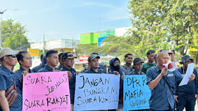 Insan Pers Pasuruan Raya Tolak Revisi UU Tentang Penyiaran