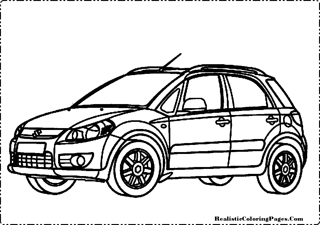 Download Car And Truck Accident Coloring Pages