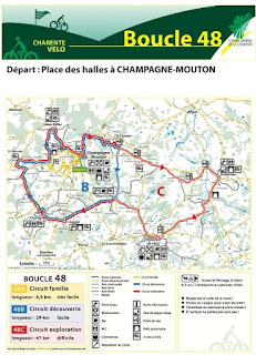 french village diaries cycling charente boucle 48