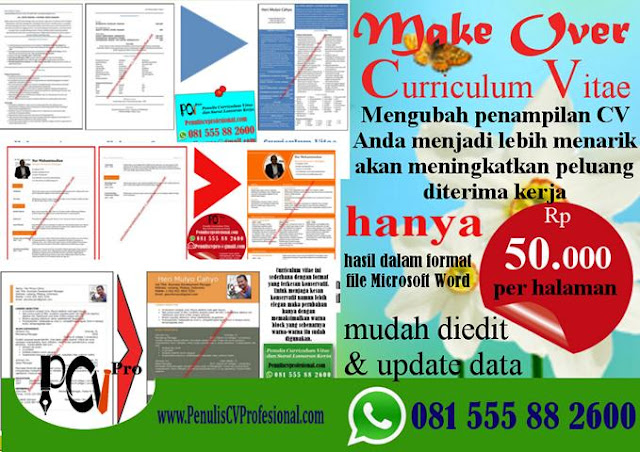  Jasa Desain Curriculum Vitae kreatif