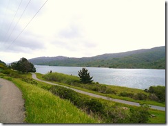 San Andreas Reservoir after the rain