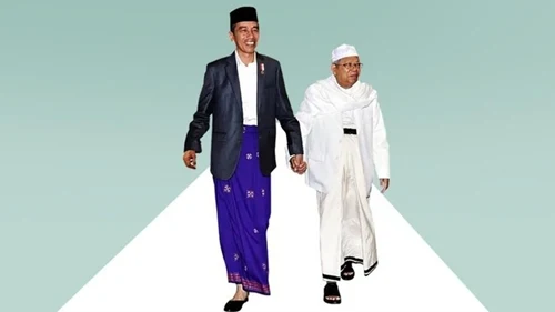 Balas PA 212, Kapitra Ampera: Jokowi Lebih Islami dari Mereka, Kiai Ma'ruf Ulama Besar