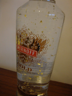 Smirnoff Gold Collection gold beer