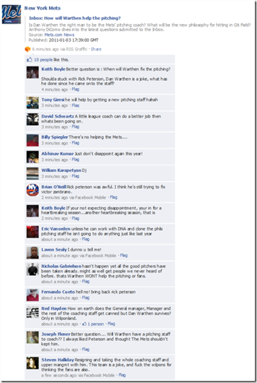angry mets fans on facebook