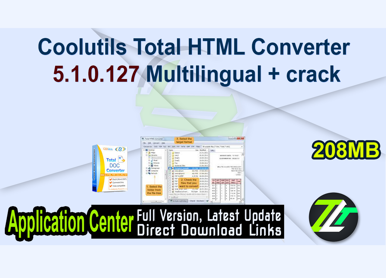Coolutils Total HTML Converter 5.1.0.127 Multilingual + crack