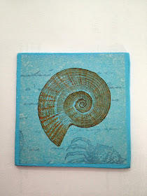 decoupage, decoupaged coasters