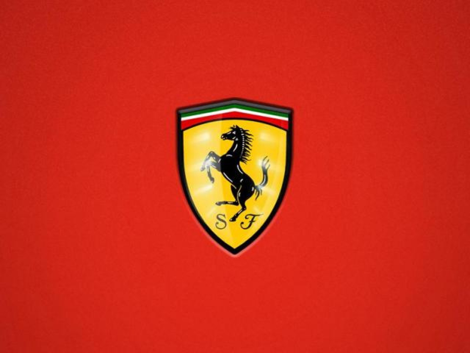 WongSeng HD Wallpapers: Ferrari Logo Red Background Wallpaper