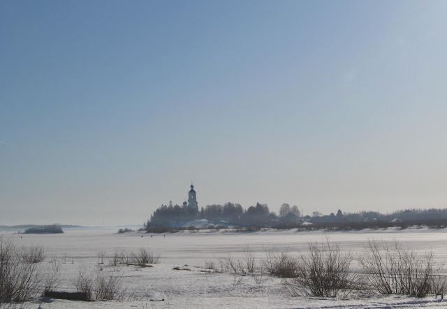 на Кубене в апреле