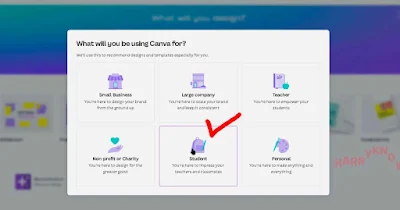 After opening this Canva website, look in the upper right corner for a Sign up Button, Just tap on it and create your account. I have also uploaded a video. You can see that How to create Account on Canva