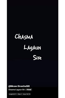 Chashma Lagao Na Sar Capcut Template Link 2