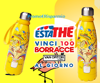 Concorso "Vinci la borraccia Estathè 2020" : 2.500 premi in palio