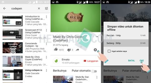 Cara terbaru simpan dan download youtube di Android tanpa aplikasi Otak Atik Gadget -  Cara Download Youtube di Android Tanpa Aplikasi