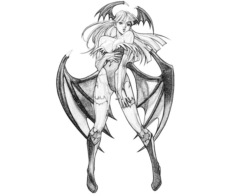 printable-marvel-vs-capcom-morrigan-cute_coloring-pages