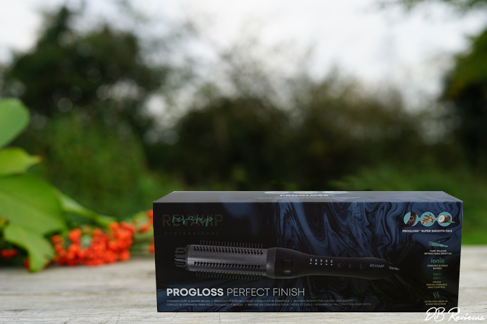 Revamp Progloss Perfect Finish Heated Hair Styling Brush