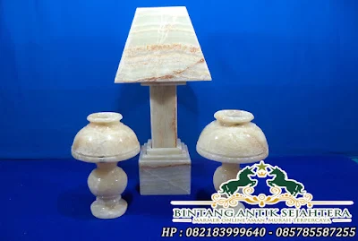 Kap Lampu Onyx | Lampu Tidur Unik