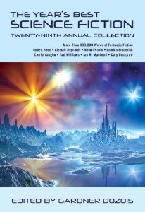 Cover image of 2012 anthology The Year's Best Science Fiction, Twenty-Ninth Annual Collection, edited by Gardner Dozois