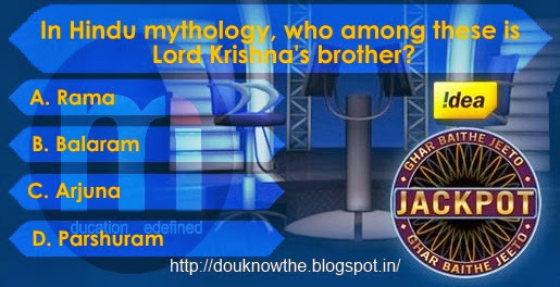 KBC7 GBJJ Today's Question - 05 October 2013