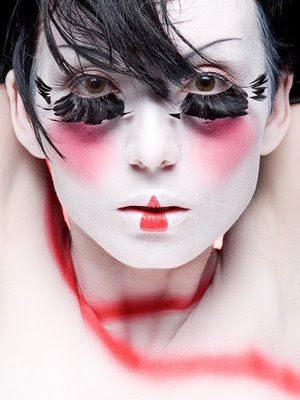 Geisha Makeup might be some of my favorite Theatrical makeup out there