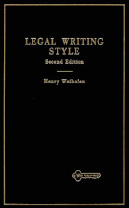 Legal Writing Style (Hornbooks)
