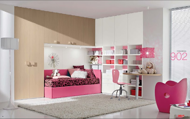 DORMITORIO FUCSIA ROSADO PARA NIÑAS Y JOVENCITAS