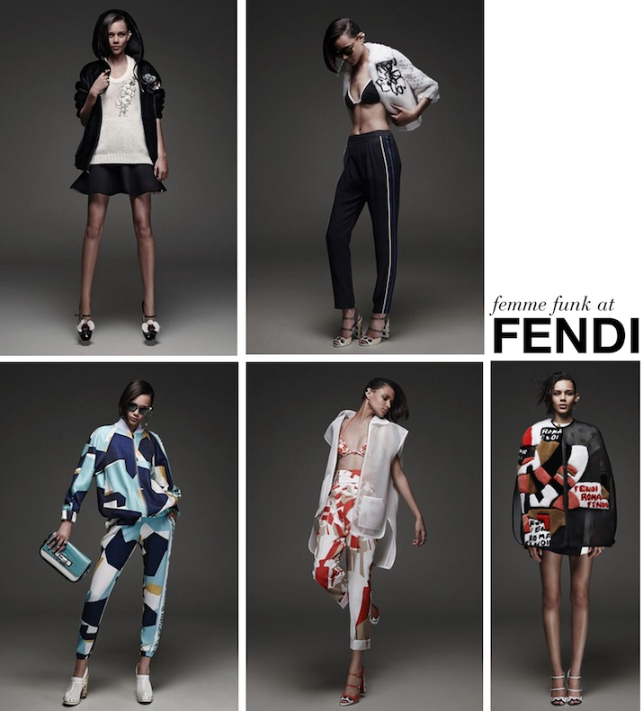 BINX WALTON FOR FENDI RESORT 2015