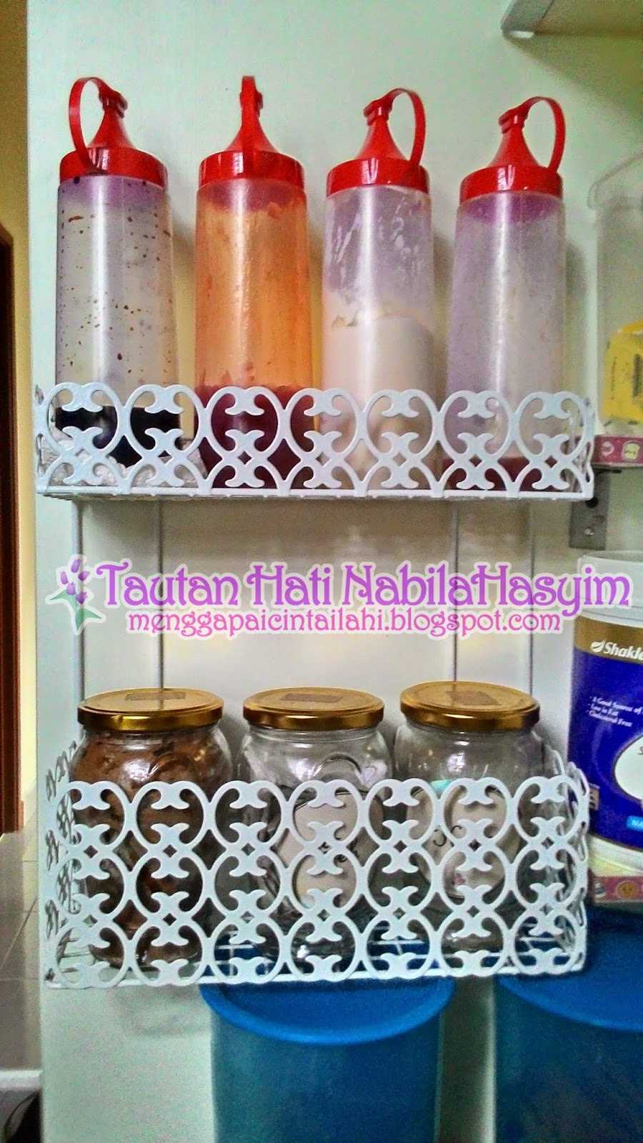 Tautan Hati NabilaHasyim DAPUR Bahagian Kabinet Dinding 