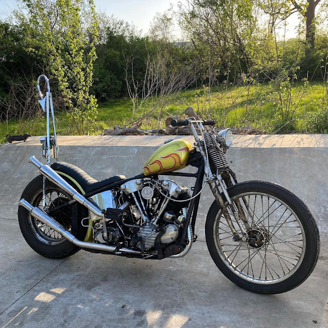 Harley Davidson Knucklehead By Kenny Slaughter
