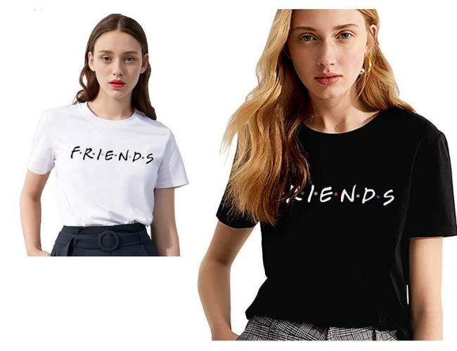 Camiseta de la Serie Friends, comprada en Amazon