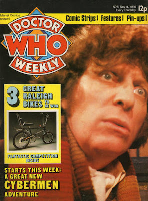 Dr Who Weekly #5, Tom Baker and Raleigh bikes