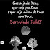 BOM DIA, AMIGOS! BEM VINDO, JULHO!!!