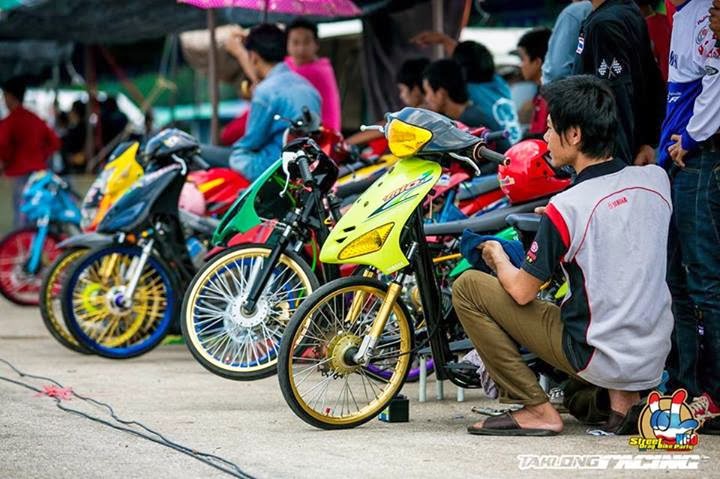 Style drag bike thailand: Super Modif MIO Style Model 