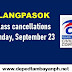 #WalangPasok: Class cancellations for Monday, September 23