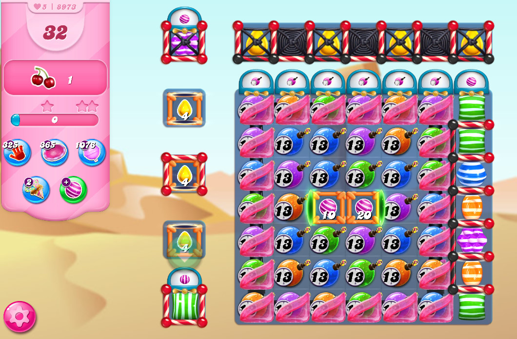 Candy Crush Saga level 8973