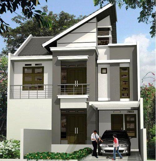 100 Contoh Foto Desain  Rumah Minimalis  2  Lantai  2019 Terbaru