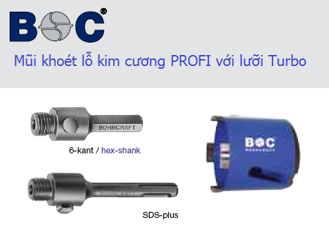 Mũi khoan rút lõi bê tông Profi