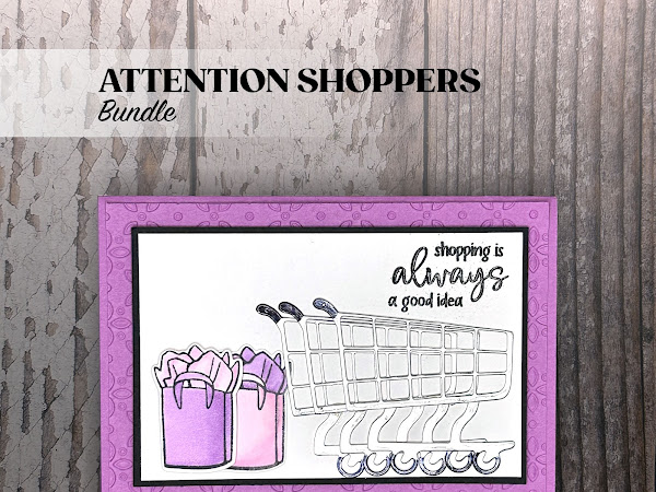 Crafting with the Attention Shoppers Bundle: Stacked Trolleys Project