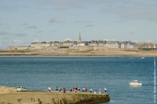 Dinard vistas de Saint-Malo viaje Bretaña