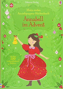 Mein erstes Anziehpuppen-Stickerbuch: Annabell im Advent