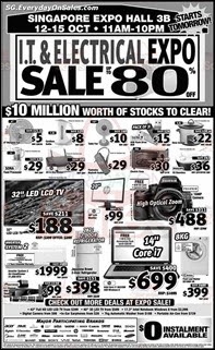 Courts IT & Electrical Expo Sale 2013 Singapore Events Deals Offer Shopping EverydayOnSales