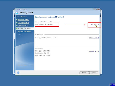 Tips, Langkah-Langkah Backup dan Restore Windows Dengan Acronis True Image (Part 2)