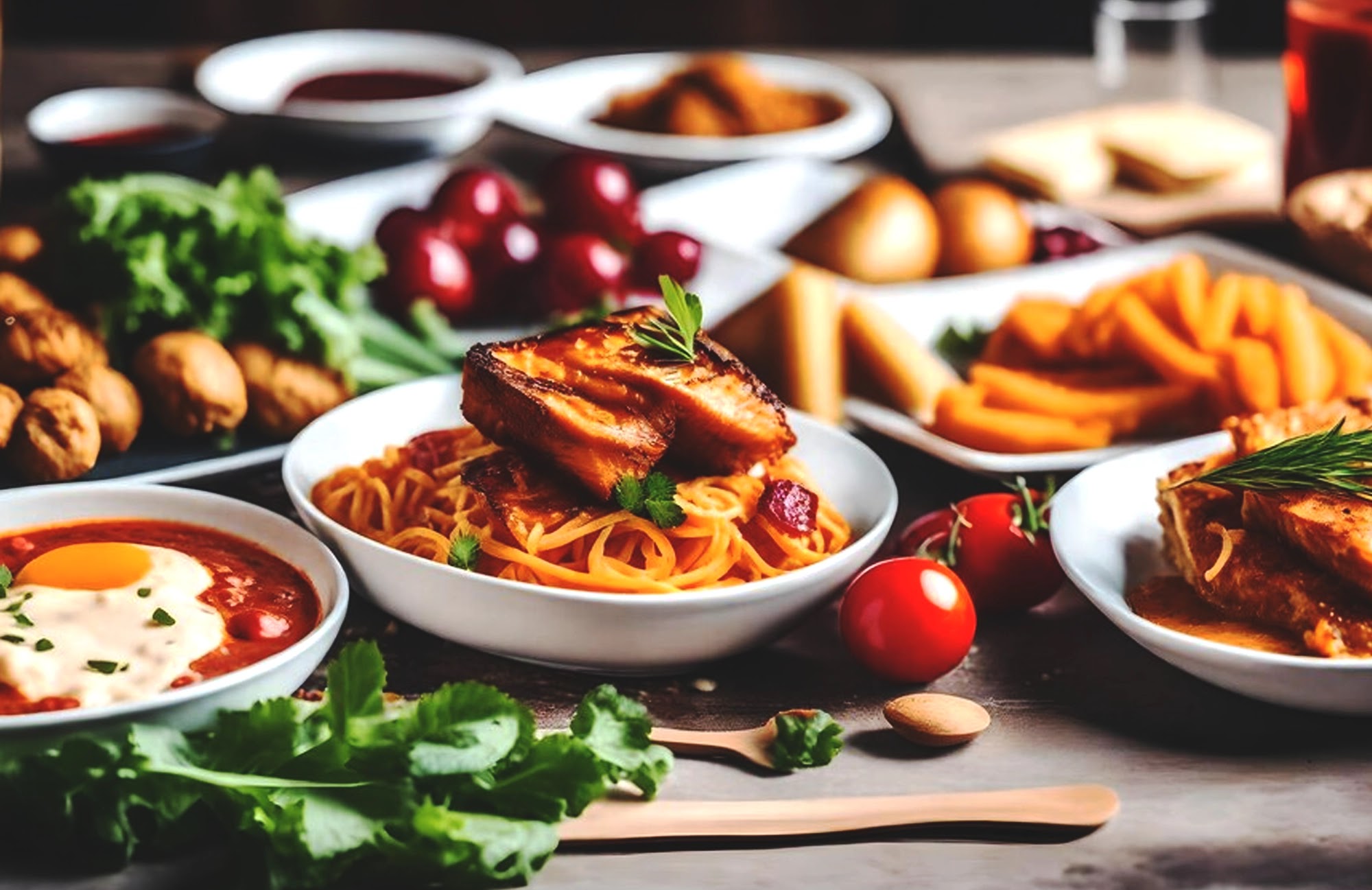 Menu in Europe Restaurants