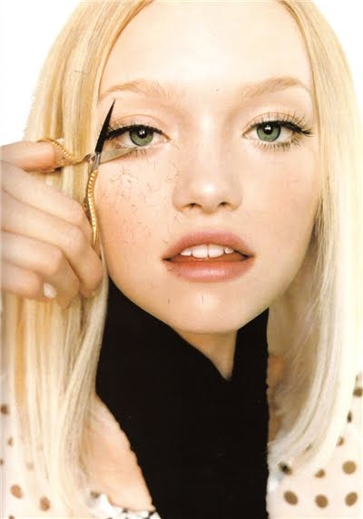 gemma ward vogue cover. Watson by Mario Testino